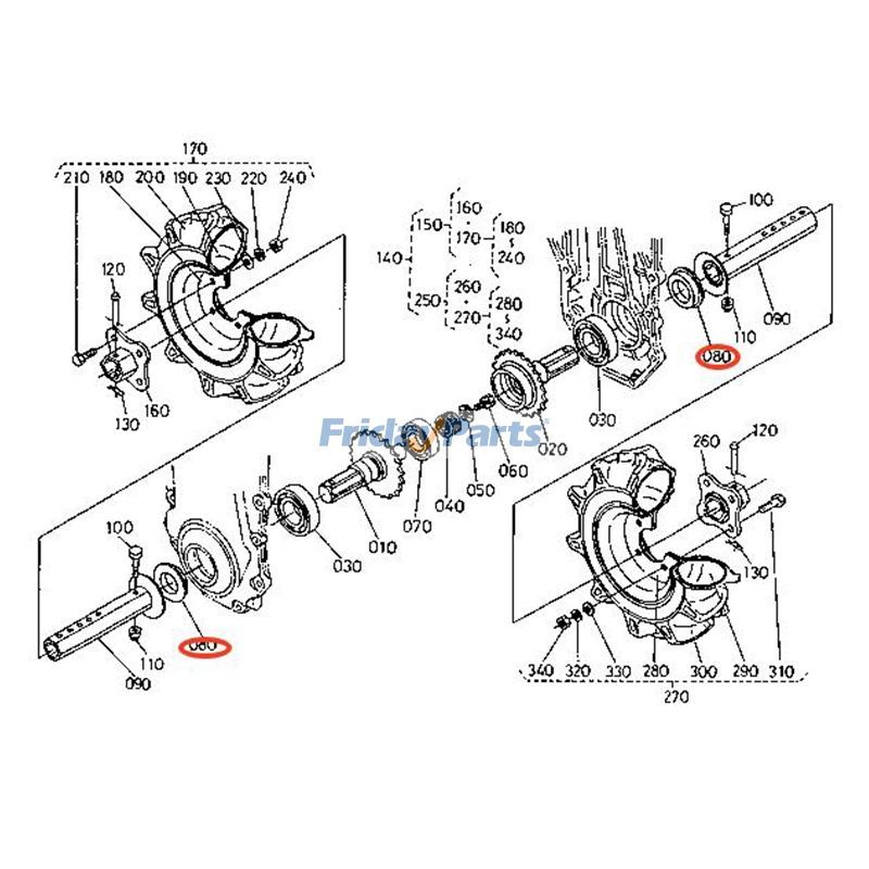 KUBOTA用オイルシール