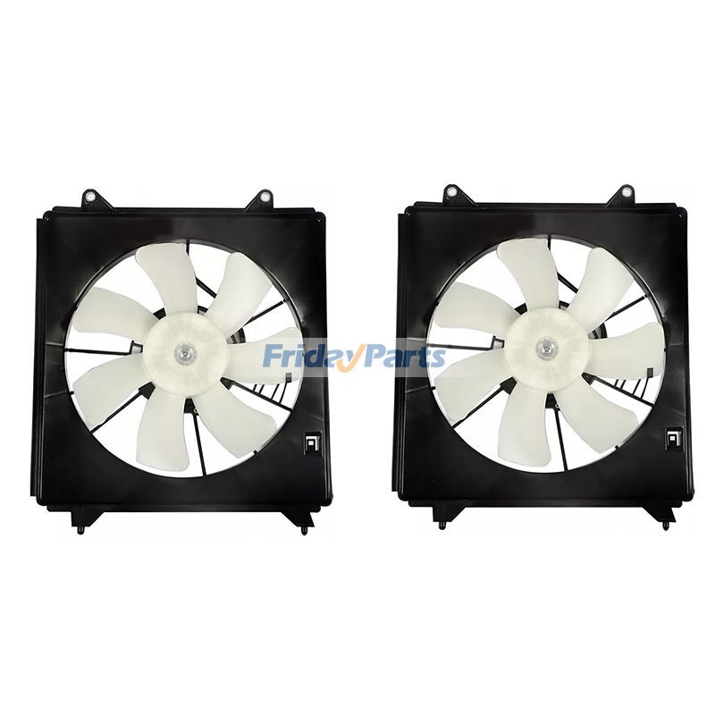 2 stück Kühler Lüfter HO3113134 620297 für Honda Accord Rechte Seite 2013-2017