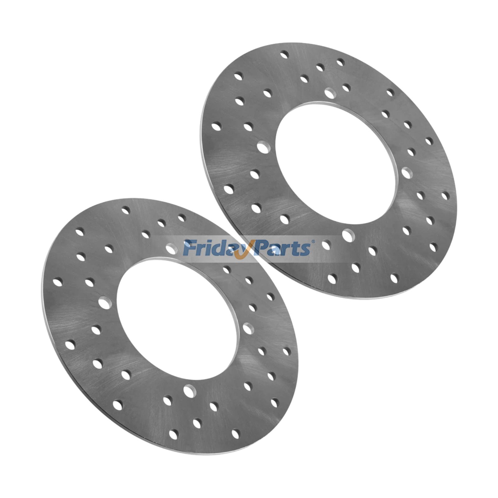 2 Pieces Rear Brake Disc Rotor 5248250 for Polaris UTV Ranger RZR 570 800 900 1000 2006-2023