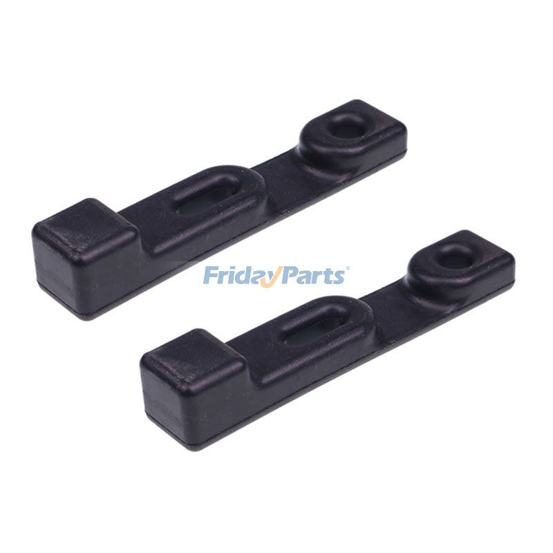 2 Pieces Rubber Hopper Latch Strap M72426 for John Deere Mower X105 X166 Z225 D170 E100 LA135