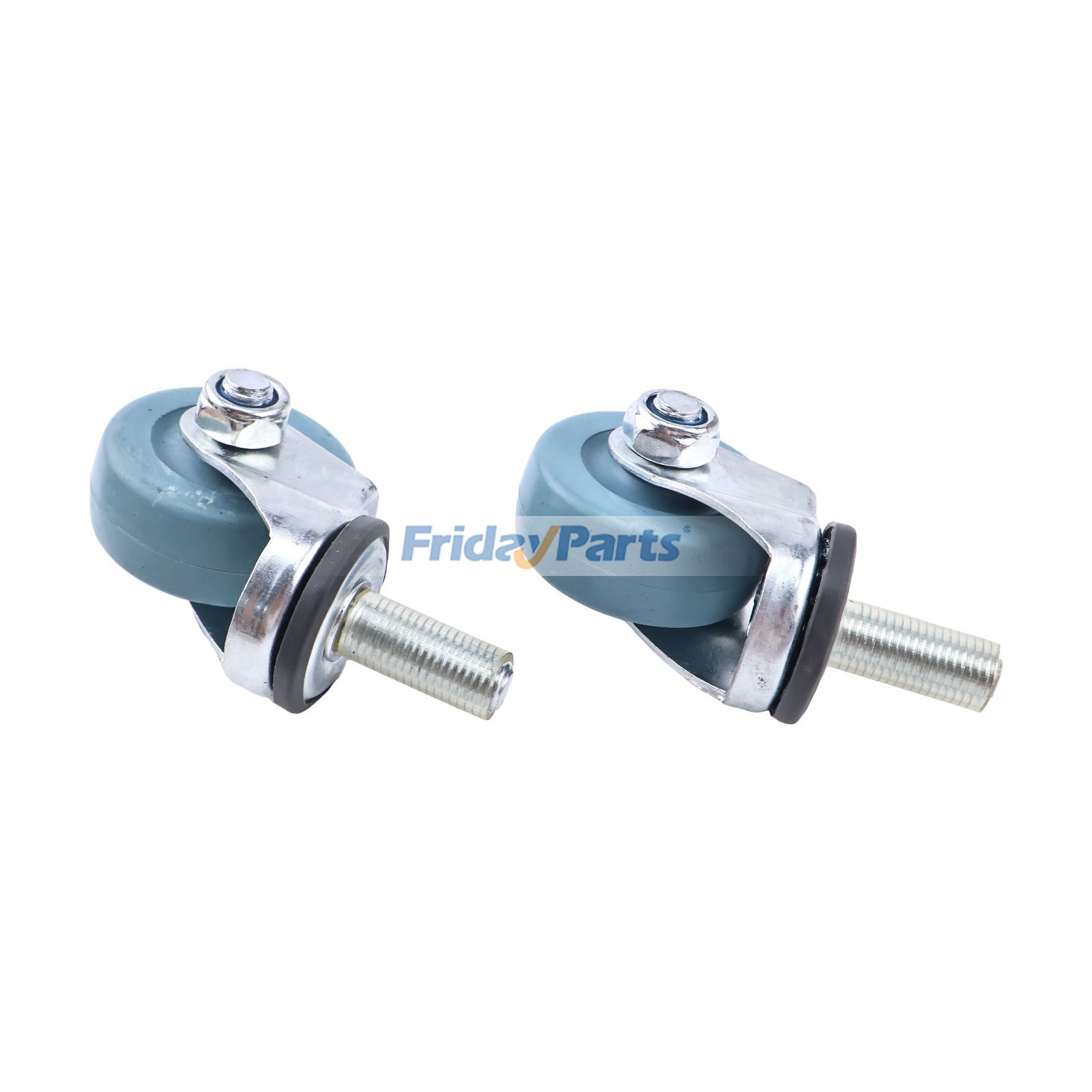 2 ruedas giratorias para escobilla de goma 1006343 para fregadora Tennant 5400 T3 T3+ T5 T5e Nobles Speed Scrub 2001HD