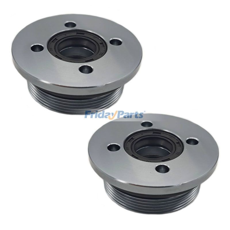 2 tapas de extremo de cilindro de ajuste 6H1-43821-10 para motores fueraborda Yamaha (1988-1990, 70 HP, 90 HP, 1990-1991, 80 HP)