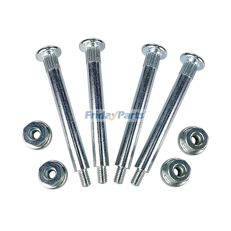 2 Set Türscharnierstift und Buchsensatz 38447 55176366 für Jeep Wrangler 1994-2006