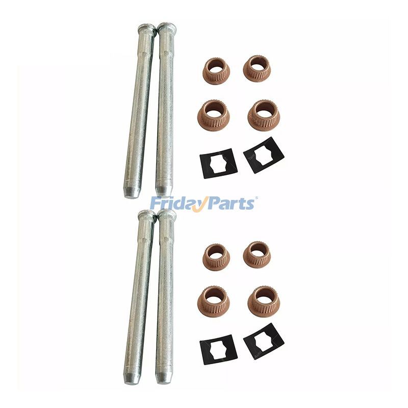 Juego de 2 pasadores y bujes de bisagra de puerta 703-265 15653790 para Chevrolet Blazer S10, GMC Jimmy S-15, Sonoma, Oldsmobile Bravada para Vehículo