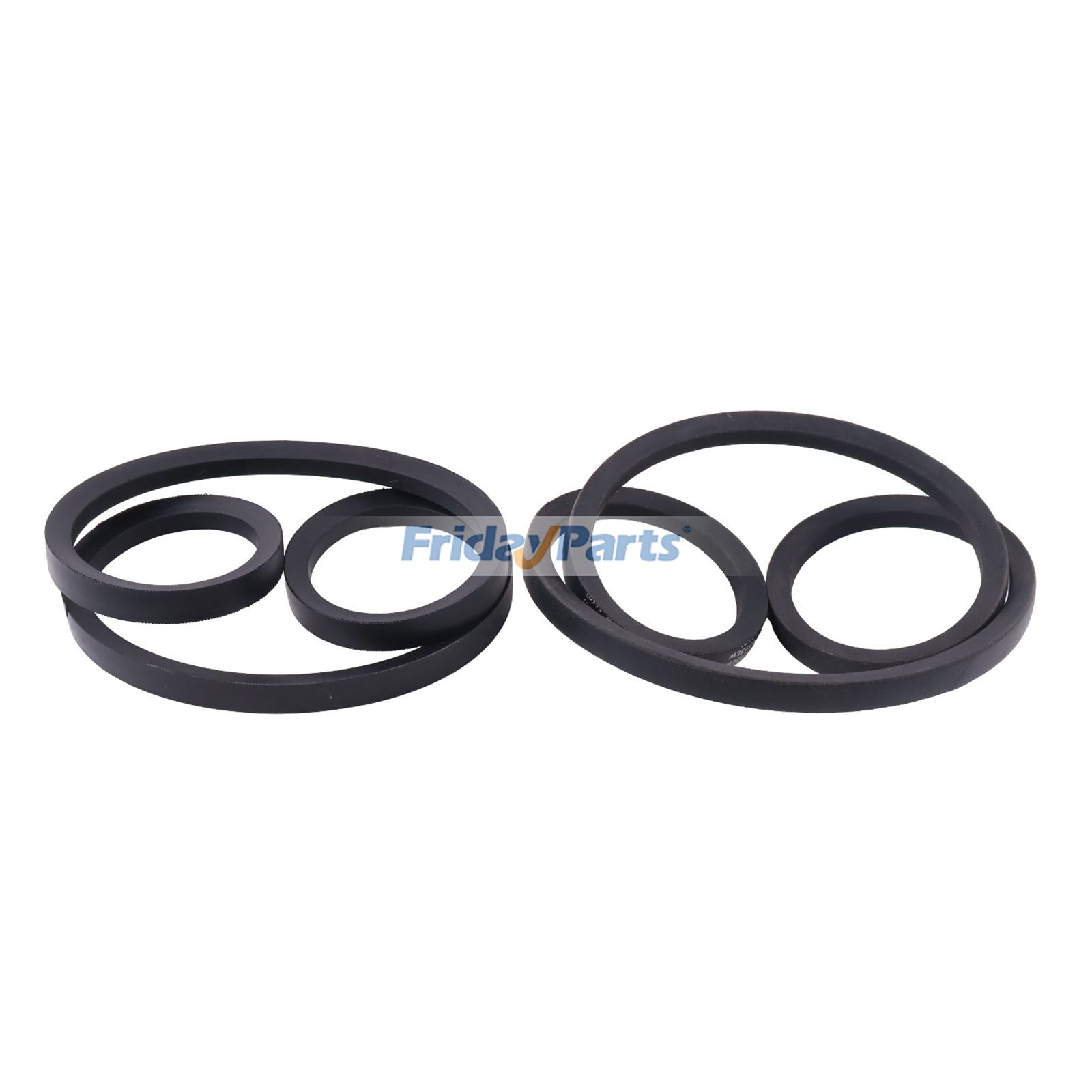 2 Sets Belt 754-0370 754-0370A 754-0280 754-0280A for Bolens Cub Cadet MTD White Yard Machine Yard-Man