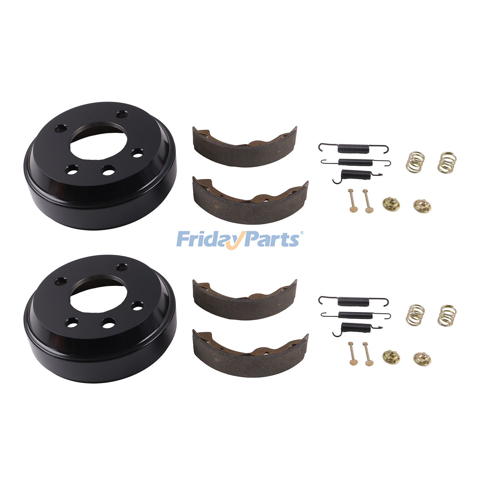 Kit de 2 tambours de frein pour voiturette de golf J55-G6521-00 pour Yamaha Golf Cart G1 G2 G8 G9 1982-1992