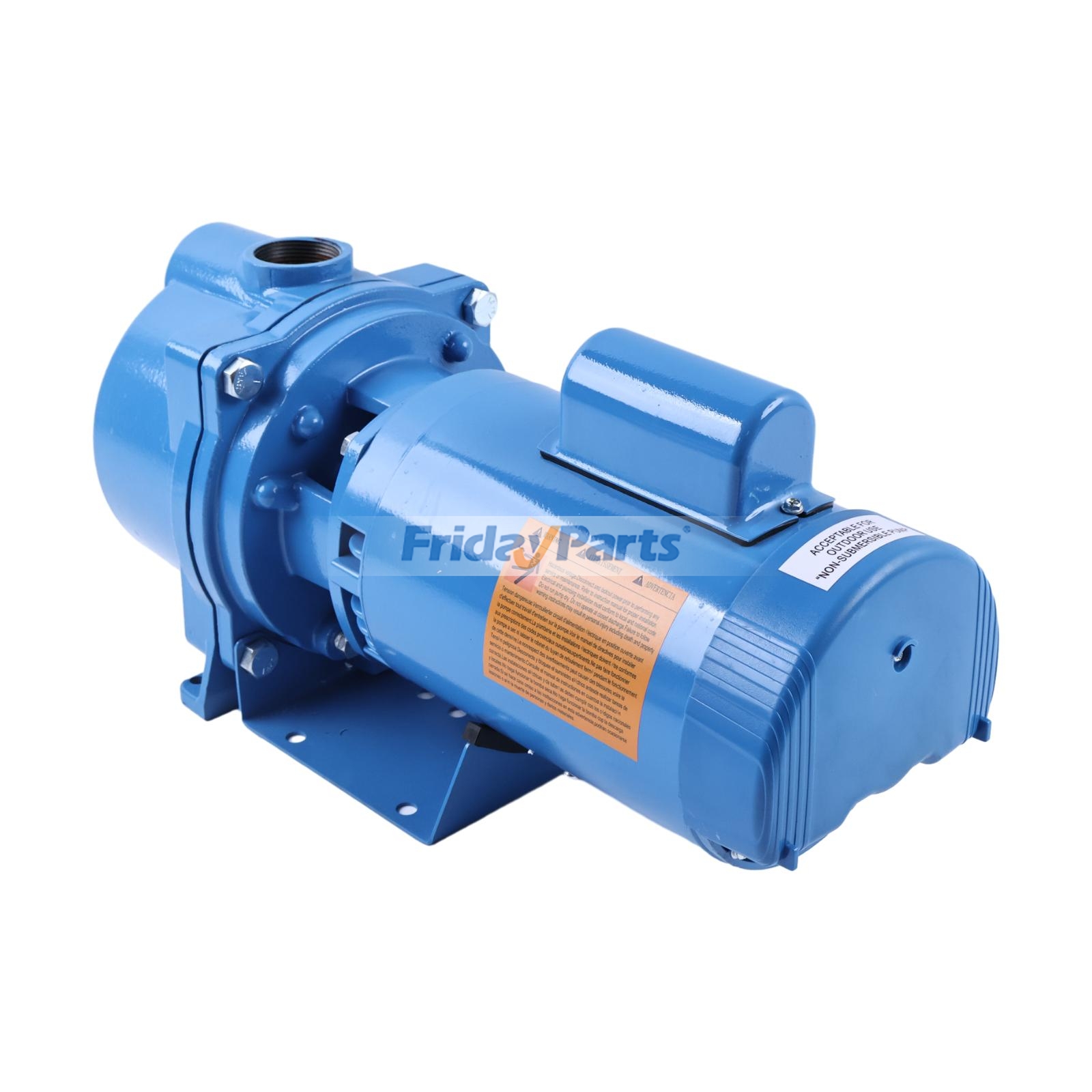 Pompe centrifuge monophasée auto-amorçante 2 CV 230 V pour arrosage automatique de pelouse Goulds, alimentation résidentielle, CVC et transfert d'eaupourPour AUTRE MARQUE