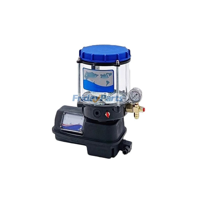 2L Electric Grease Mixer Construction Machinery Yellow Oil Pump for Excavator Loader