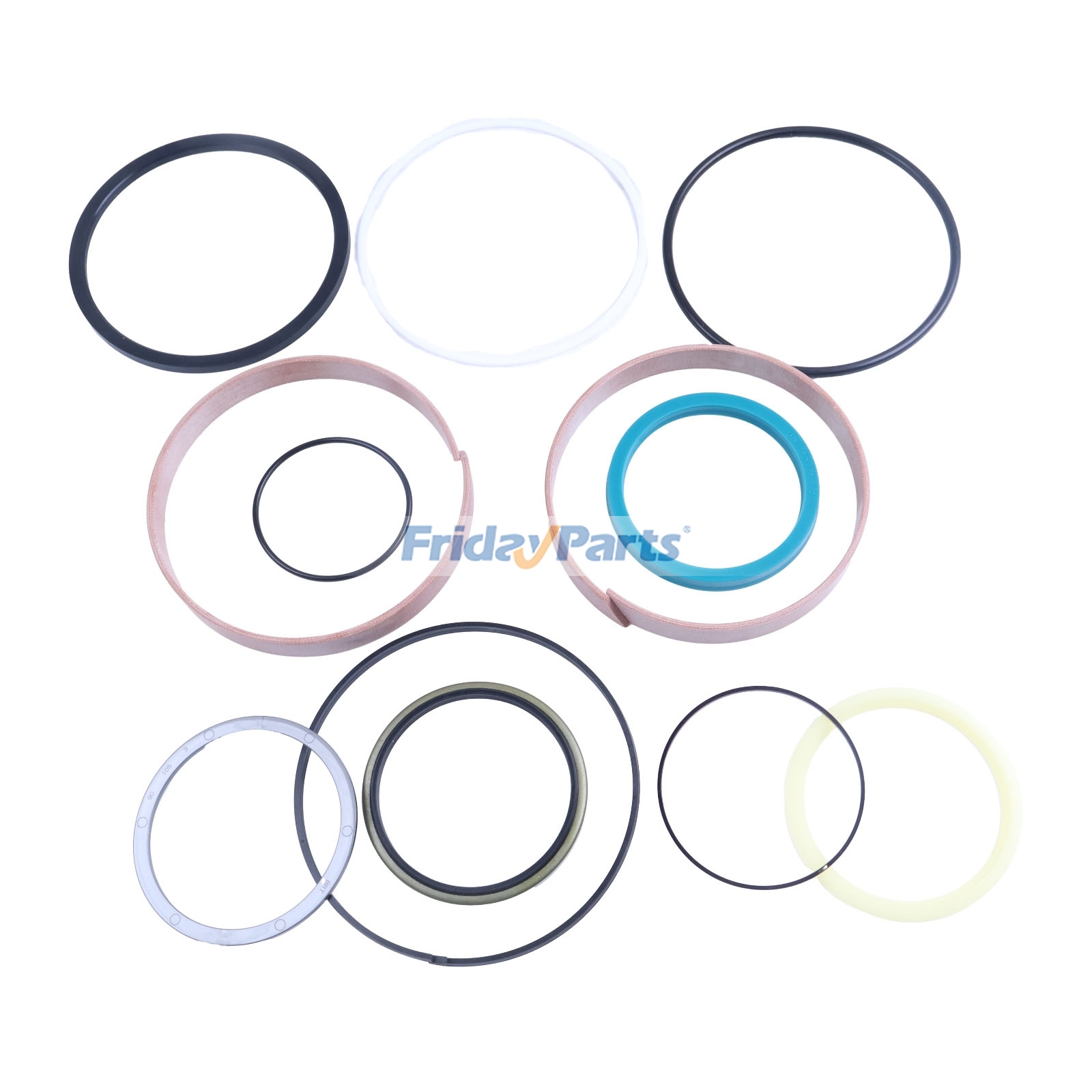 FridayParts Dichtungssatz für 2. Auslegerzylinder