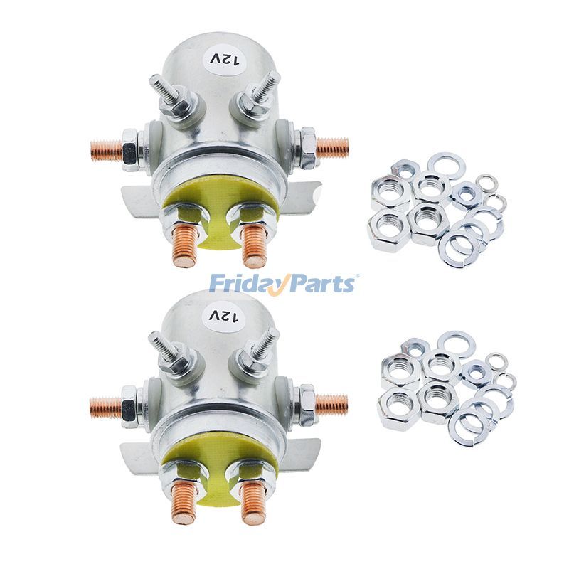 Lot de 2 relais solénoïdes 12 V pour Johnson Electric 5118840 5051189 5118940 SO51188