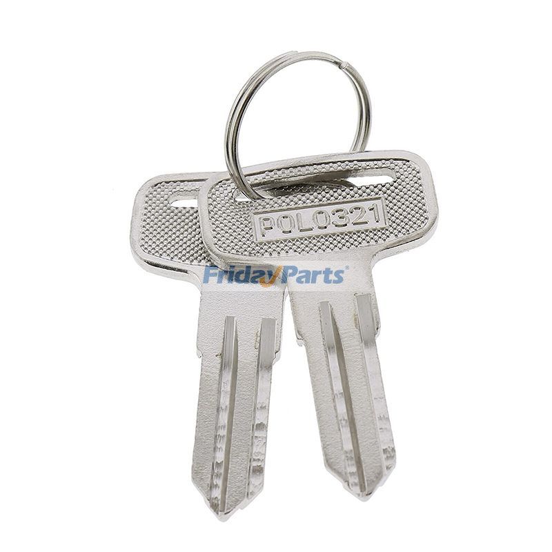 Lot de 2 clés vierges 4010321 pour Polaris Xplorer400 Xpedition425 Worker500 TrailBoss330 Sportsman335 Scrambler400 PTV500 Magnum500