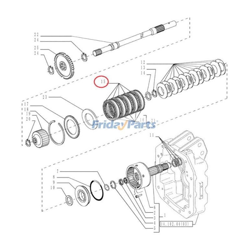 トラクター クラッチ駆動プレート2個