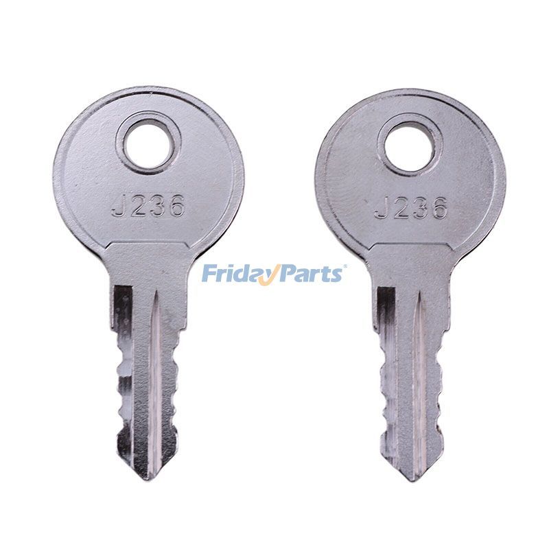 2 llaves de cerradura de puerta J236-A J236 para las cerraduras de compartimentos utilitarios y escotillas más comunes utilizadas en la industria de vehículos recreativos