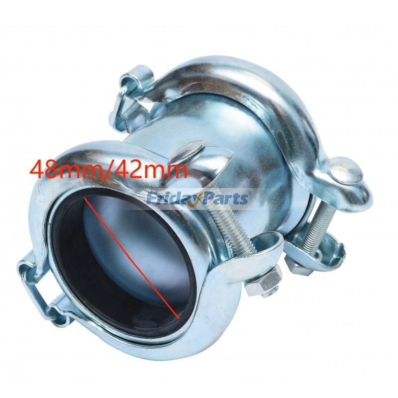 FridayParts 2 Stück Flexible Kupplung 75 80 135 160