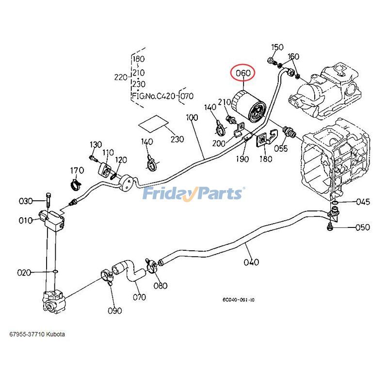 Hydraulikfilterfür TraktorFür KUBOTA