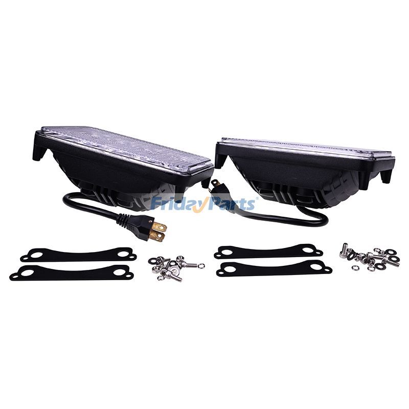 Lot de 2 projecteurs LED AL75338 pour tracteur John Deere 5105 6110 6110L 7610 7810 5220 5320 6506 6400 6505 6200 6300 6400 6500 6110 6210