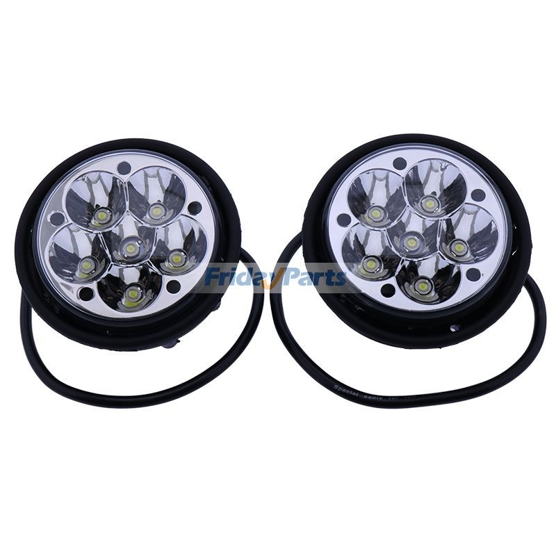 2PCS LED Fog Light A06-32497000 for Freightliner Columbia 2005-2010
