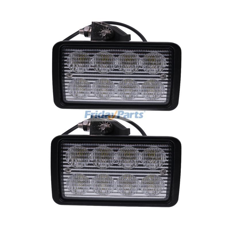 2 Pcs LED Work Light R54412 178345A1 for CASE 5140 MX135 5220 5230 MX100 590 5240 5120 MX110 5250 5130 MX120