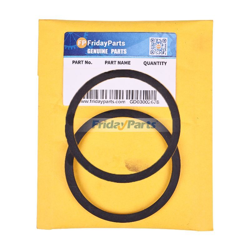 2Pcs Profile Sealing Ring T144404 T116493 for Hitachi Wheel Loader LX100-2 LX120-2 LX150-2