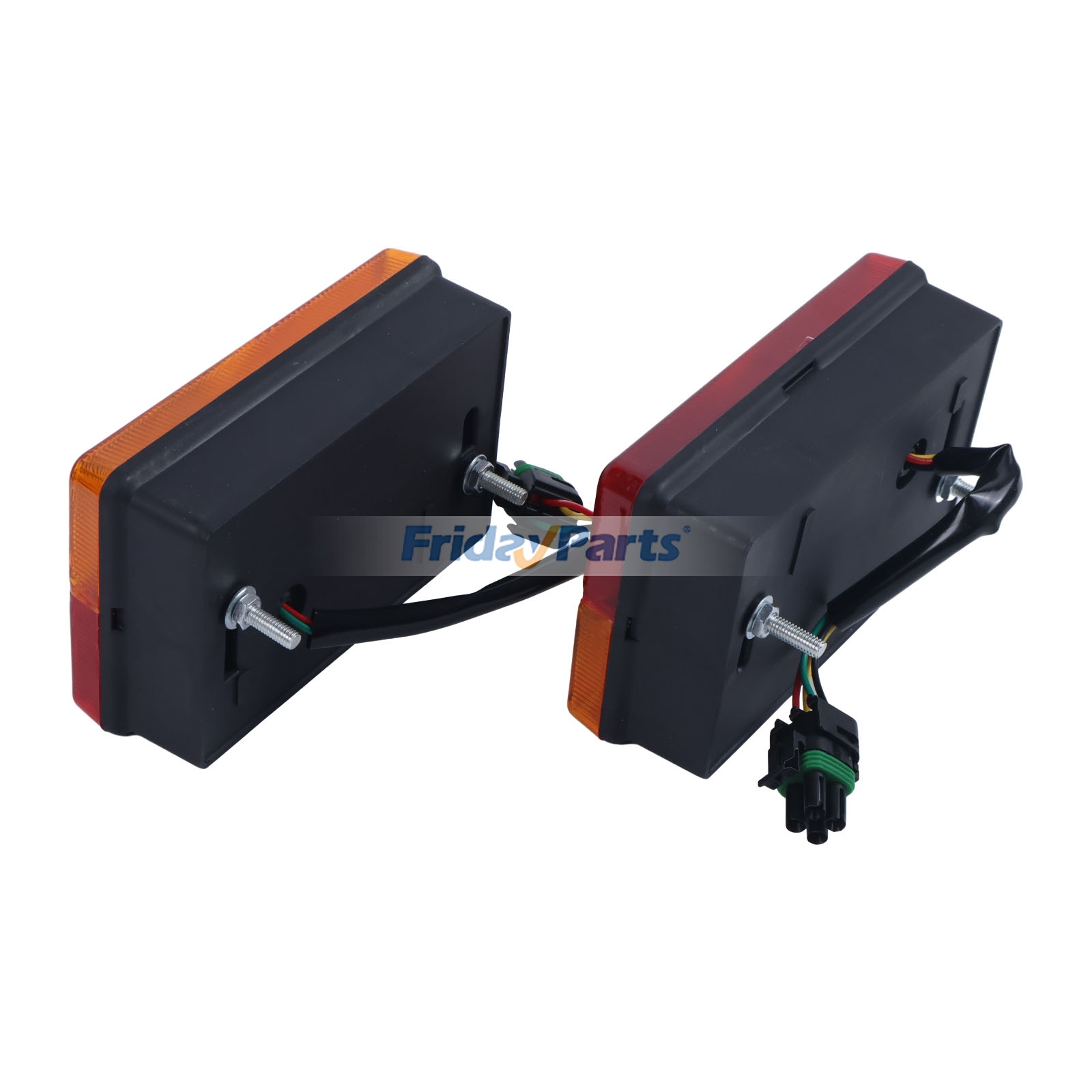 Compra 2 lámparas de luz trasera 700/23600 para retroexcavadora JCB 3CX 4CX en Fridayparts