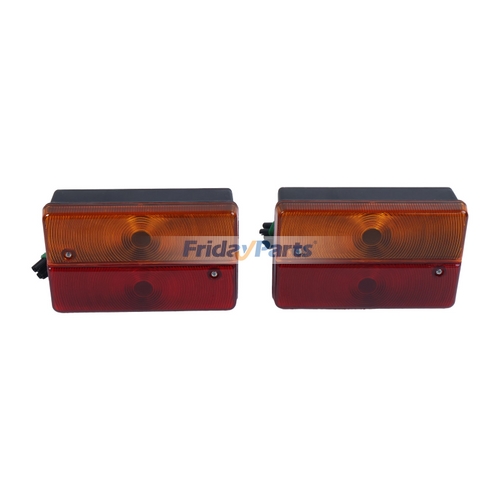 Loader Rear Light 2Pcs Rear Light Lamp 700/23600 for JCB Backhoe Loader 3CX 4CX