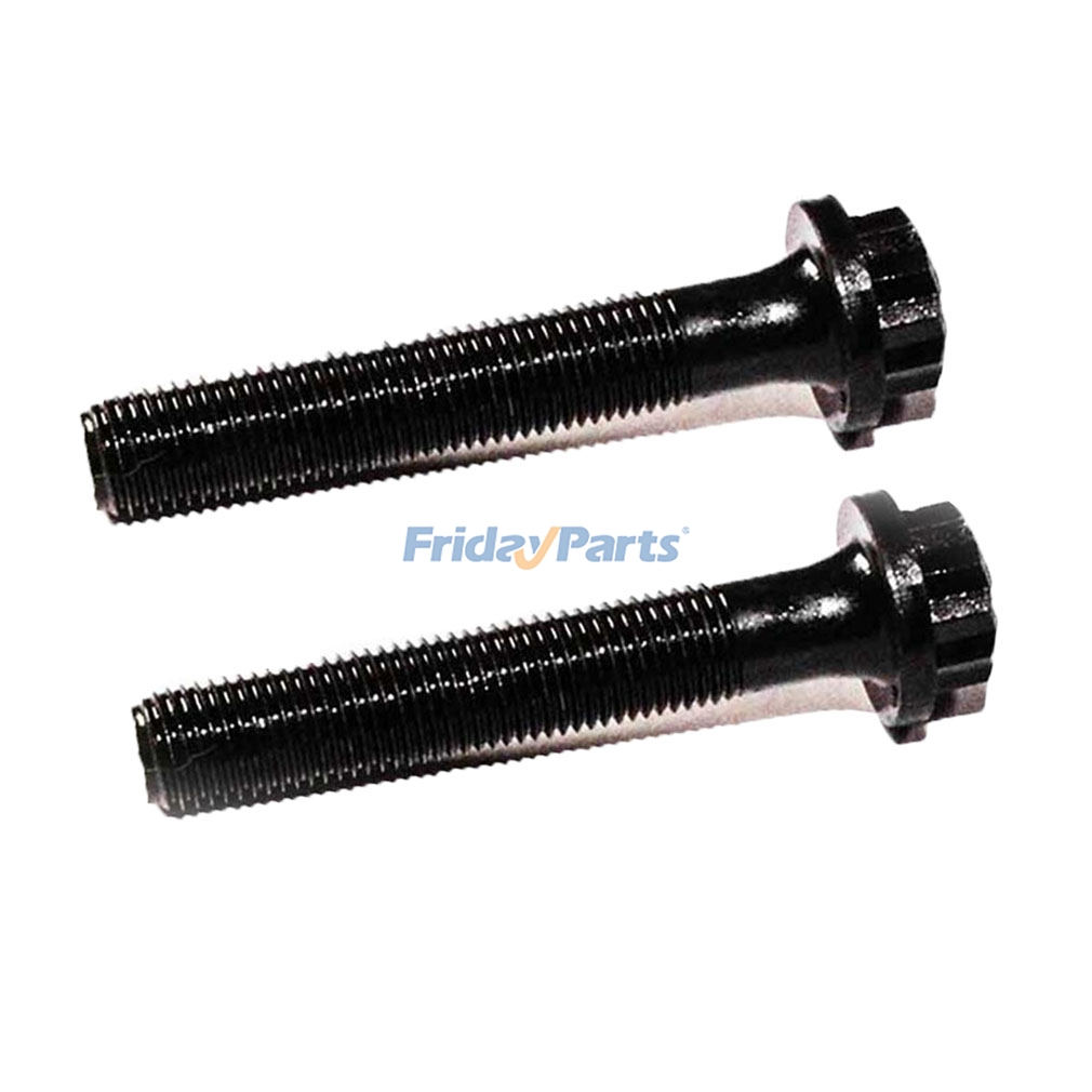 Conjunto de 2 parafusos de biela 225-5439 para motores Caterpillar CAT C4.4, C6.6, 3054C, 3054E, 3056E, carregadeiras 416C, 416D, 420D, 426C, 430D, 436C e 928G.