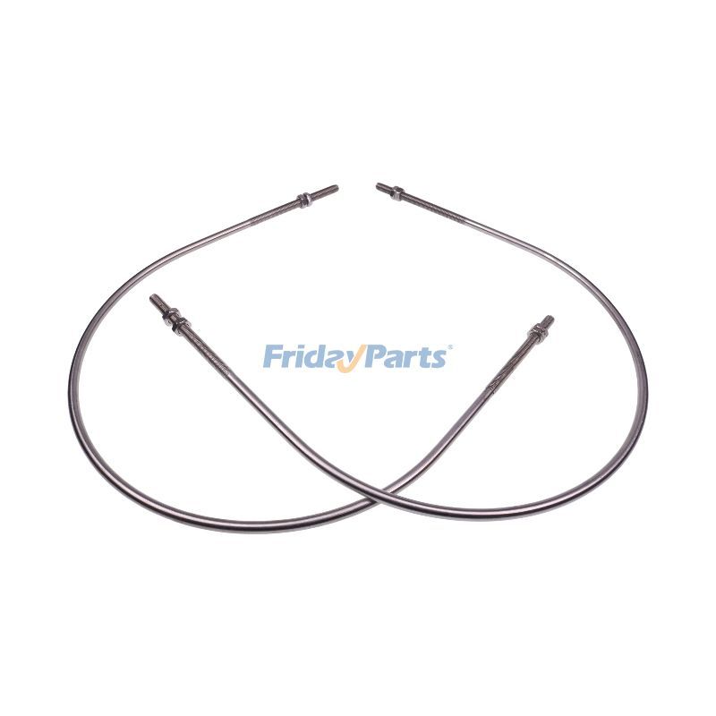 Excavator 2Pcs U-Bolt 6D107 PC210-8 PC210LC-8 PC300-8