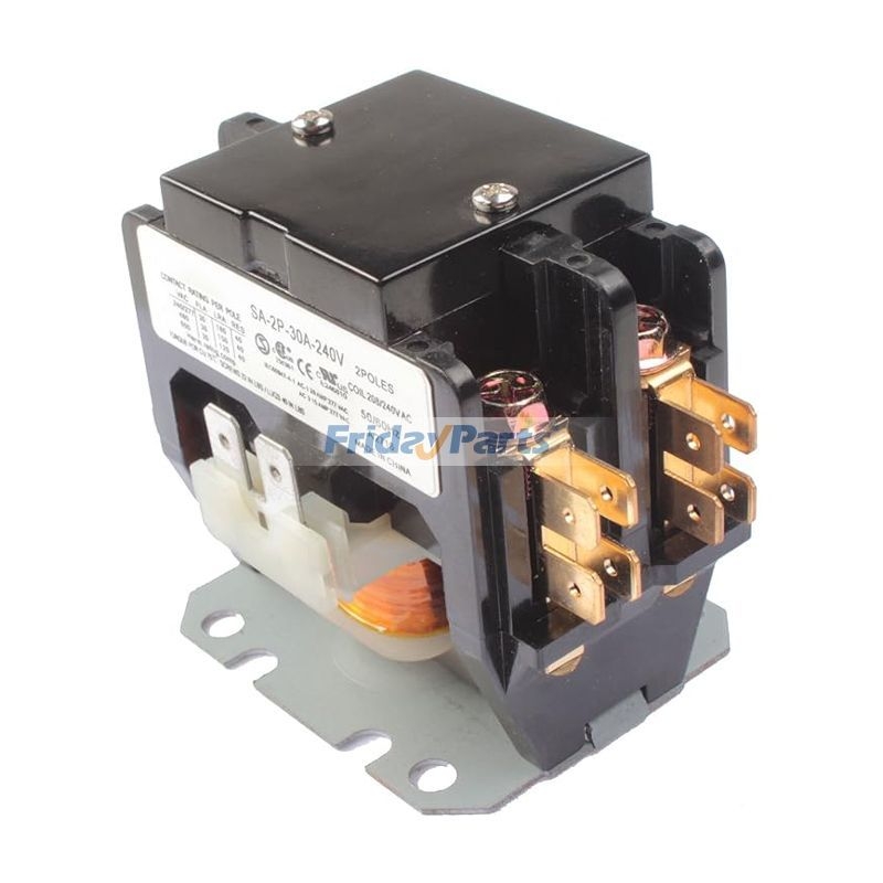 2Pole 30Amp 240V Coil SA-2P-30A-240V Definite Purpose Air Conditioner ...