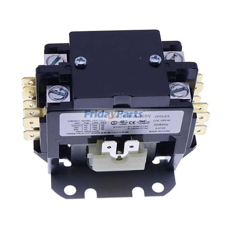 Contacteur de climatiseur à usage spécifique SA-2P-40A-120V à bobine bipolaire 40ApourPour AUTRE MARQUE