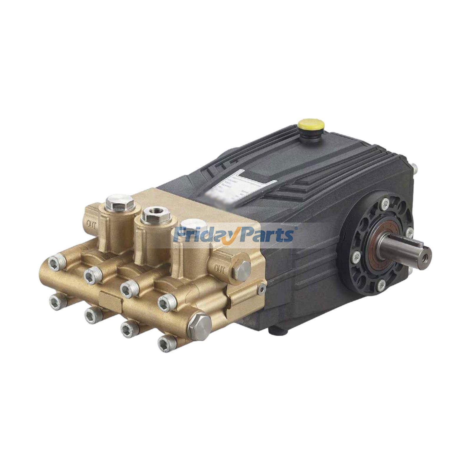 3.17-7.4GPM 7250PSI 24mm Shaft Aftermarket Car Washer High Pressure Plunger Pump without Oil for Cat General AR Pump