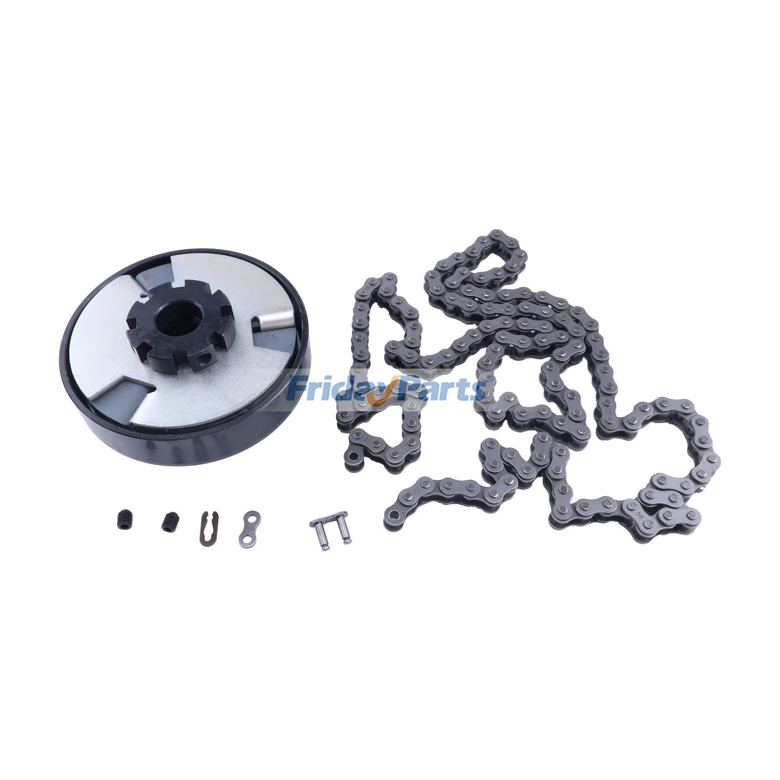 3/4" Bore 12 Tooth Clutch with #35 Chain  for Engine