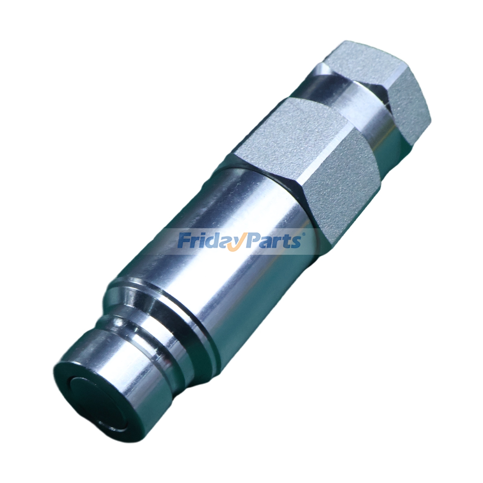 Acoplamiento hidráulico macho de cara plana con rosca SAE de 3/4" y cuerpo de 1/2", repuesto para Faster 3FFH0834SAEM