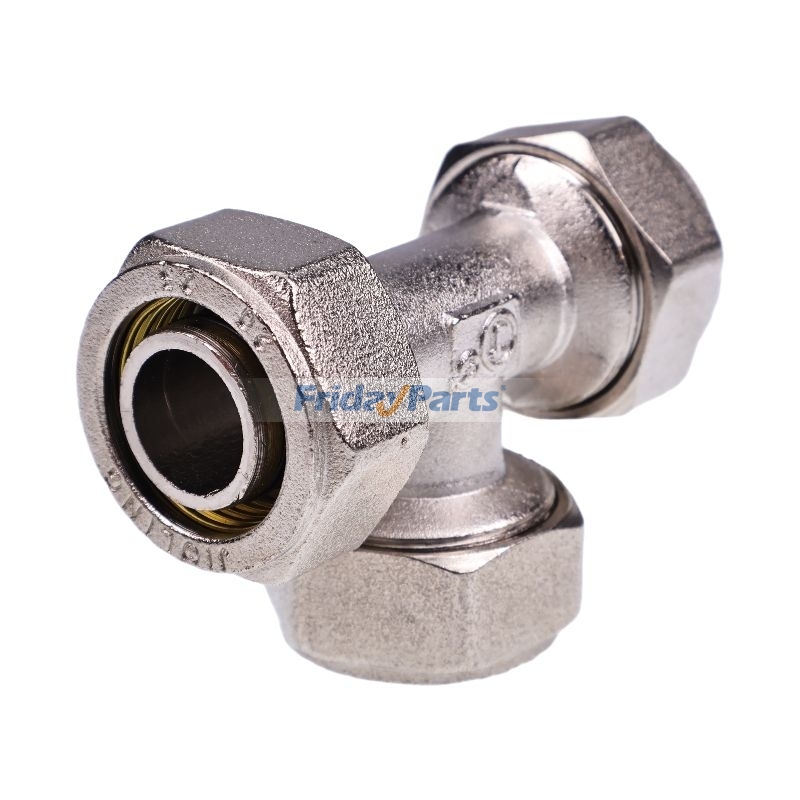 4 pièces de té 3/4" M8011 pour tuyauterie d'air comprimé RapidAir Max LinepourPour AUTRE MARQUE