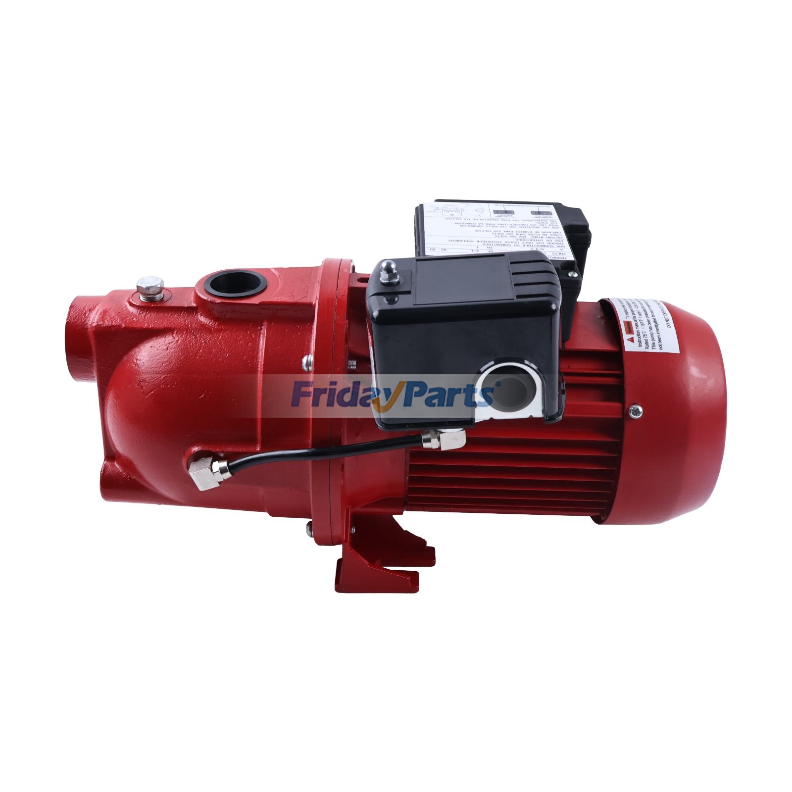 Bomba de chorro para pozos poco profundos de hierro fundido de 3/4 HP y 13 GPM 97080701 para Red Lion RL-SWJ75 para Otros Para OTRA MARCA FridayParts