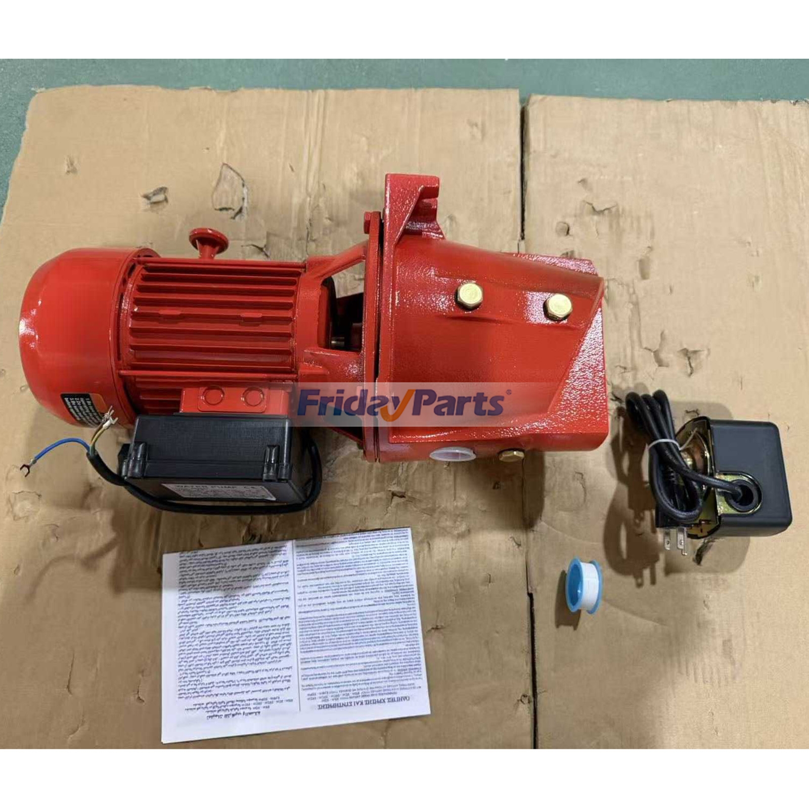 Pompe à jet pour puits peu profonds en fonte, 3/4 HP, 16 GPM, 115/230 V, de remplacement pour Red Lion 602207 RJS-75-PREM