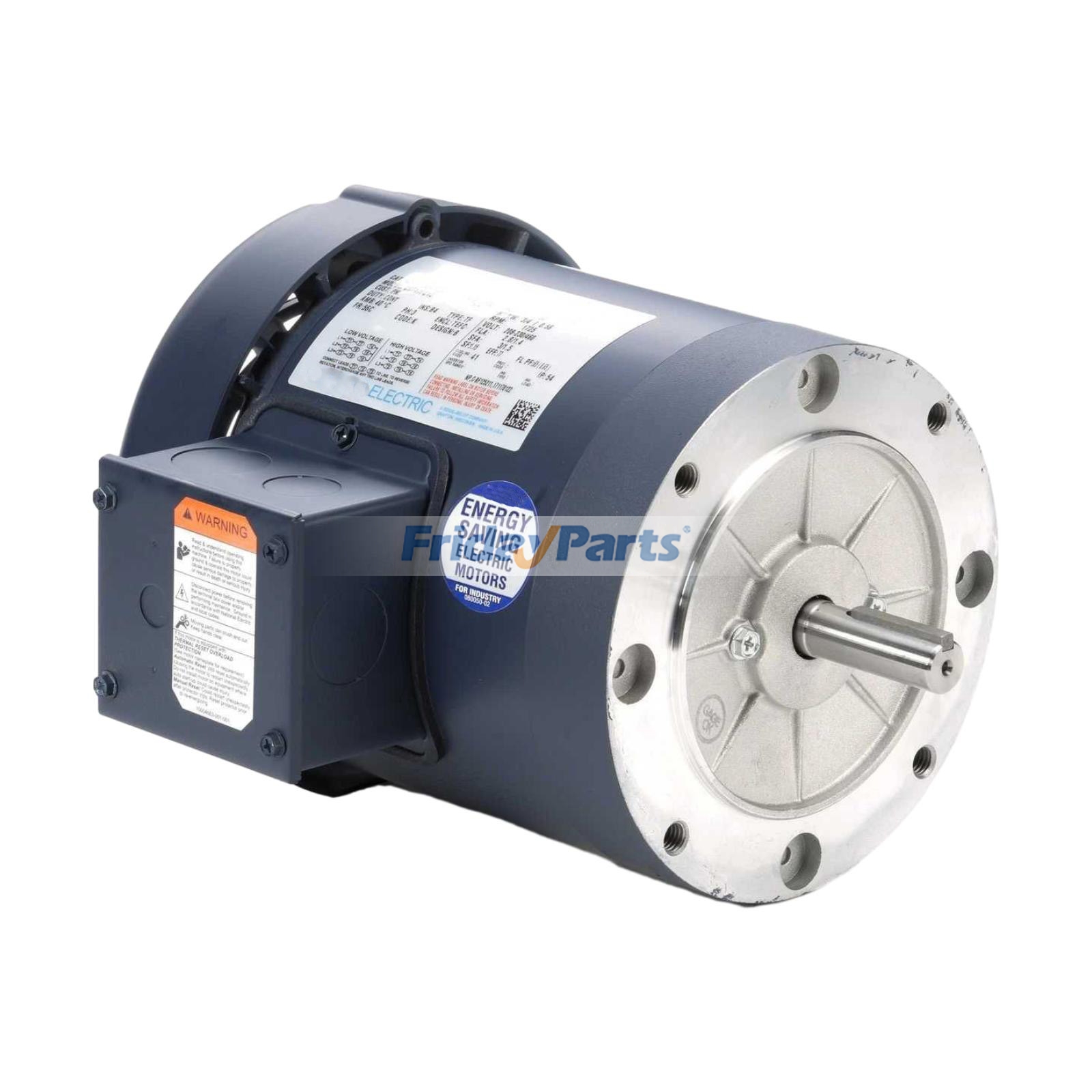 3/4HP 1725RPM 3PH 230/460V 56C Electric Motor Replacement for Leeson C6T17FC1G U343456C