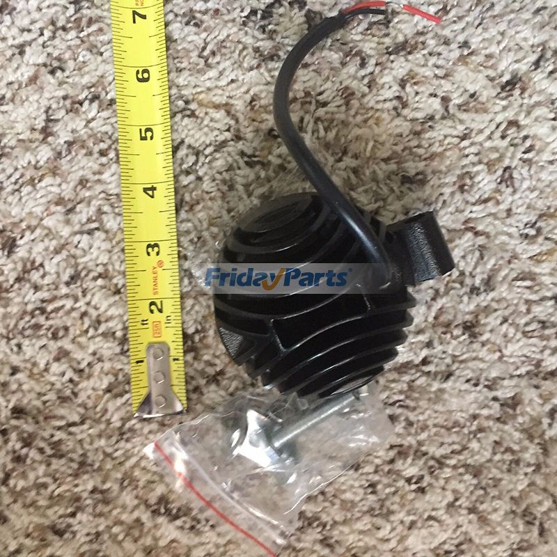 FridayParts 3,5 Zoll 12W DC24V /12V Flut-LED-Arbeitsscheinwerfer für Grader