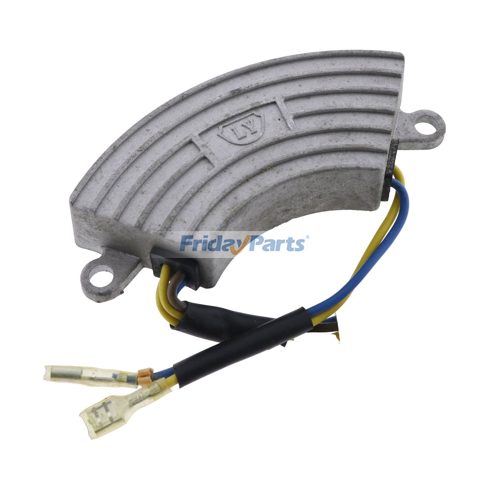 3,5 kW gebogener Aluminiumgehäuse-automatischer AVR-Spannungsregler für Einphasengenerator