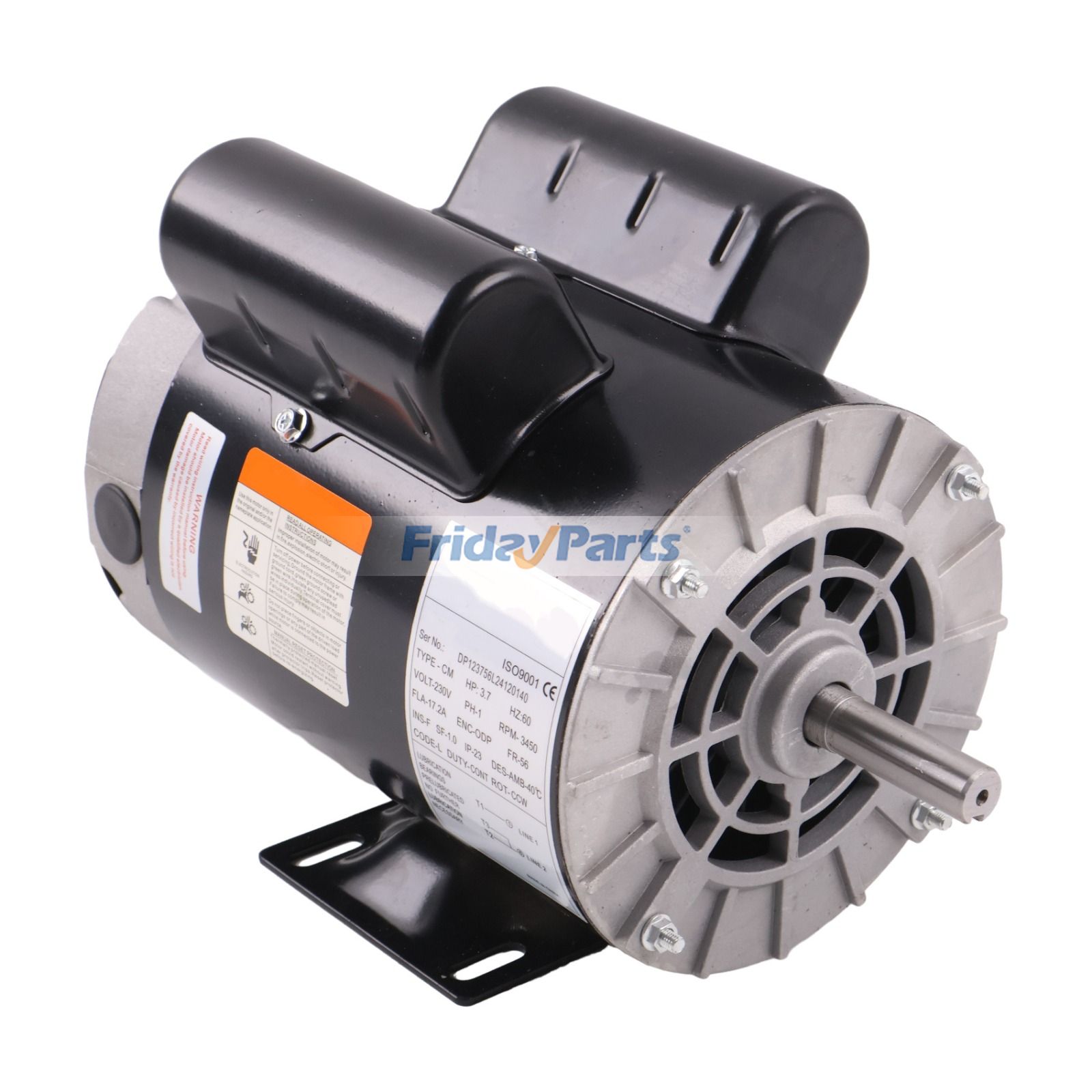 Motor de servicio para compresor de aire de 3,7 HP BT198FA.00-M E105430 BTM56RB34D3.7M para Husky