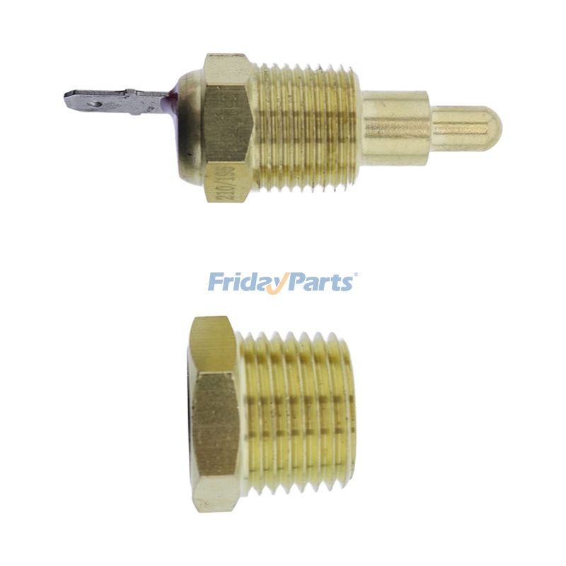 Interruptor de sensor de temperatura de termostato eléctrico de 3/8" y 210-195 grados para ventilador de enfriamiento de 10", 12", 14" y 16"