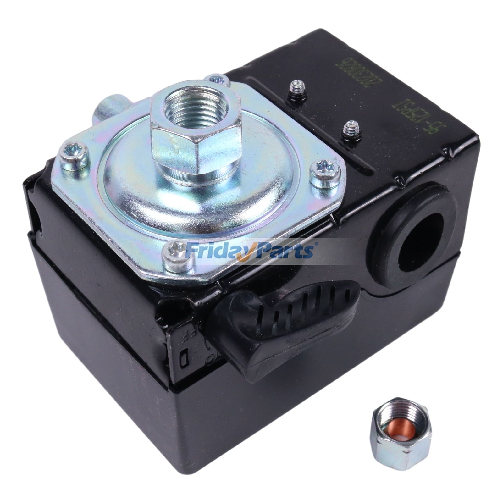 3/8" 95-125 Psi 1 Port Pressure Switch 23474661-C for Ingersoll Rand Air Compressor SS3 SS5