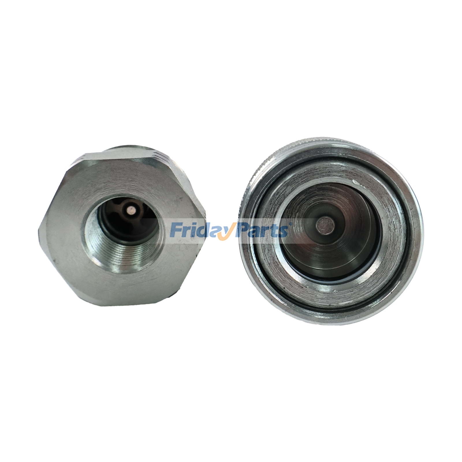 3/8" High Pressure Hydraulic Quick Coupler with Dust Cap HQC-HP-06B-06NF for Industrial Equipment for less