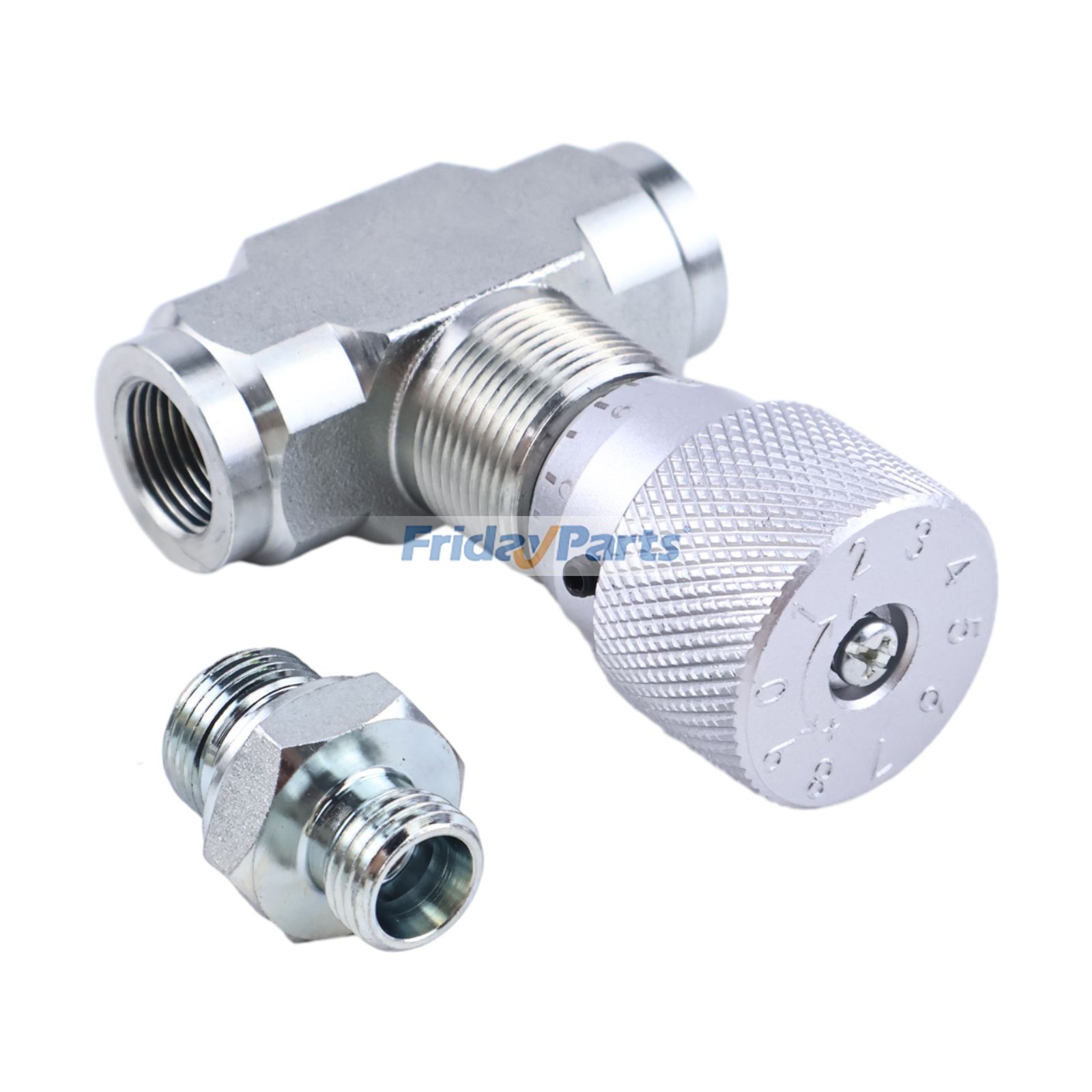 ミニショベル用 3/8" L08 油圧流量制御弁 STB-G3/8