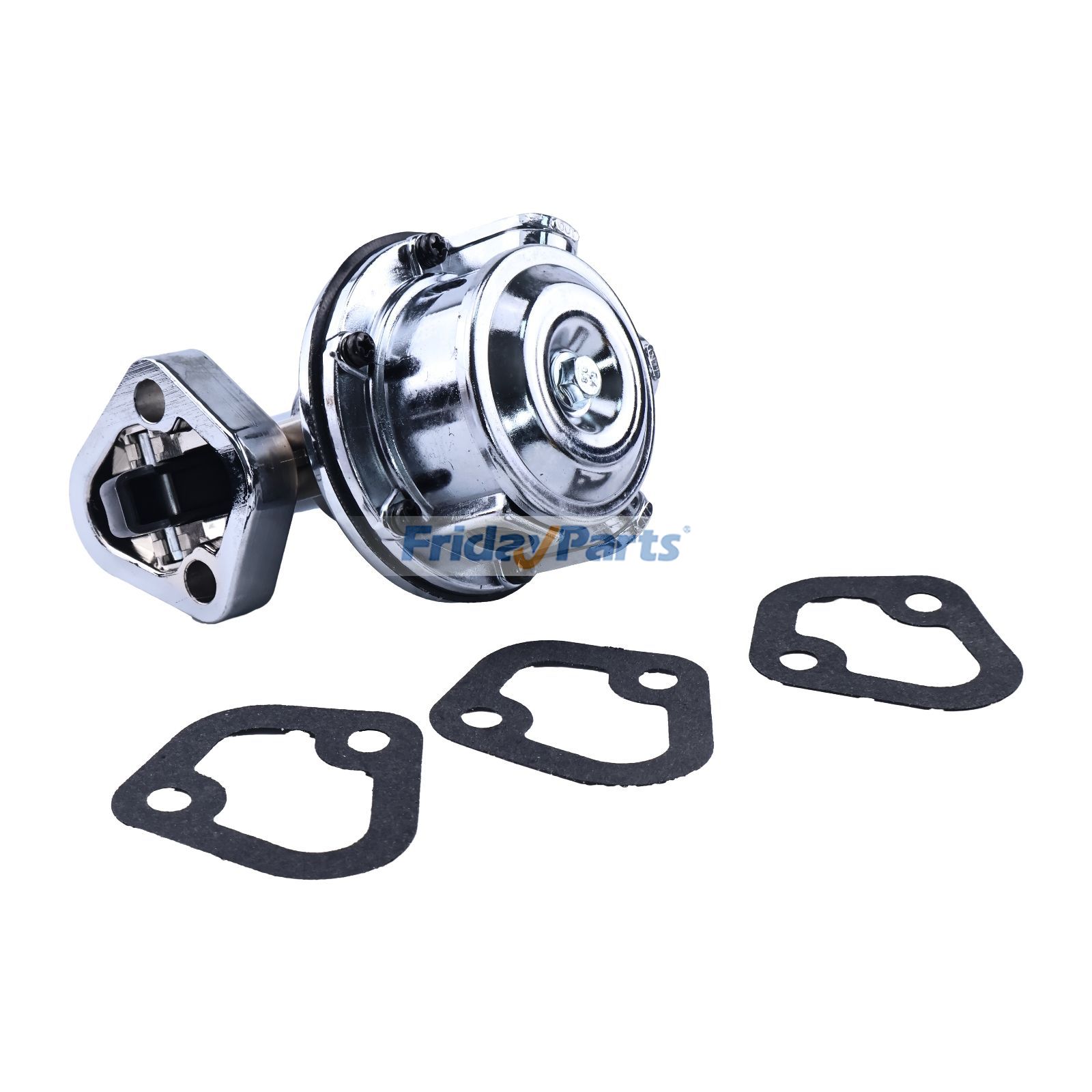 FridayParts Mechanische, verchromte Kraftstoffpumpe mit hohem Volumen
