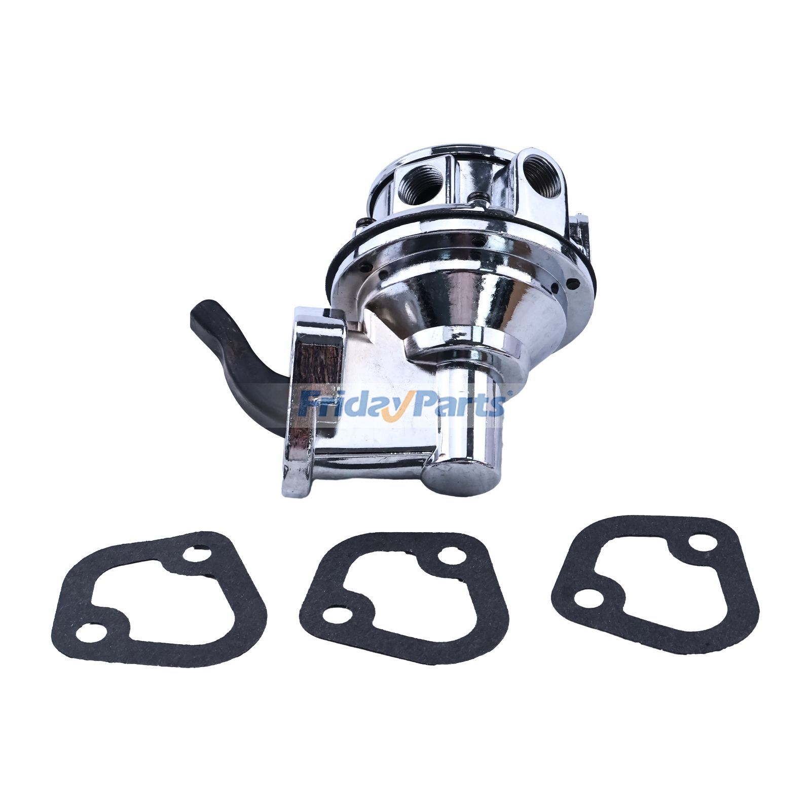 3/8"NPT-Anschluss Hochvolumige mechanische Chrom-Kraftstoffpumpe PCE146.1007 für Chevrolet SBC-Motor 350für 