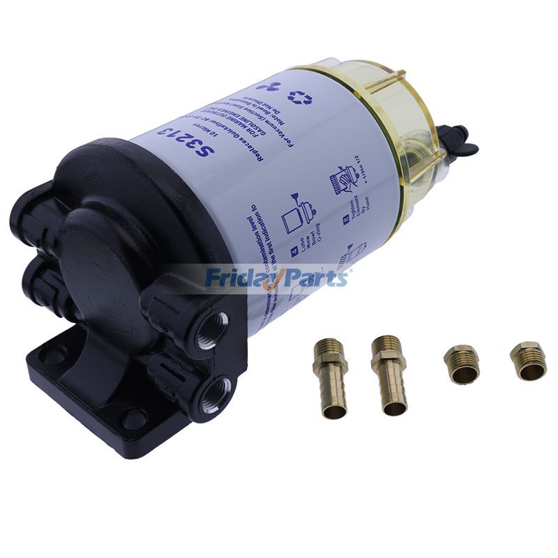 3/8" NPT Fuel Filter Water Separator for Outboard Motor for Engine,Marine