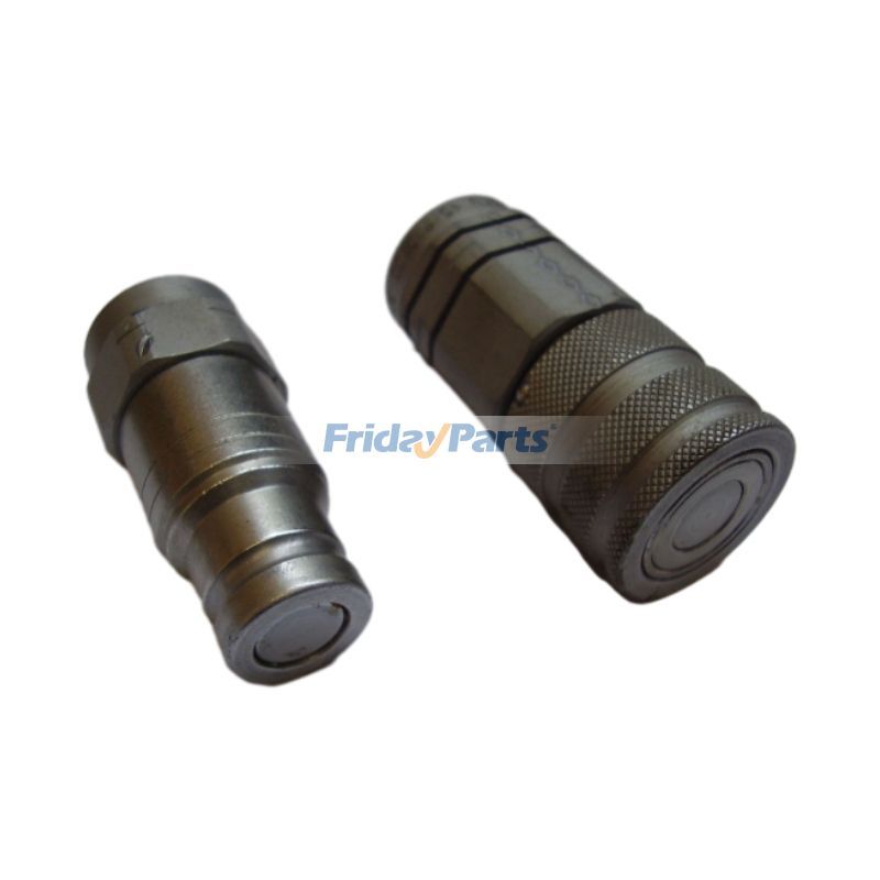 3/8 Gewinde 3/8 Zoll BSP Flache Fläche Männliche und Weibliche Kupplung 45/910700 45/910600 für JCB 406 409 420 2CX 3CX 412S 4C 528-70