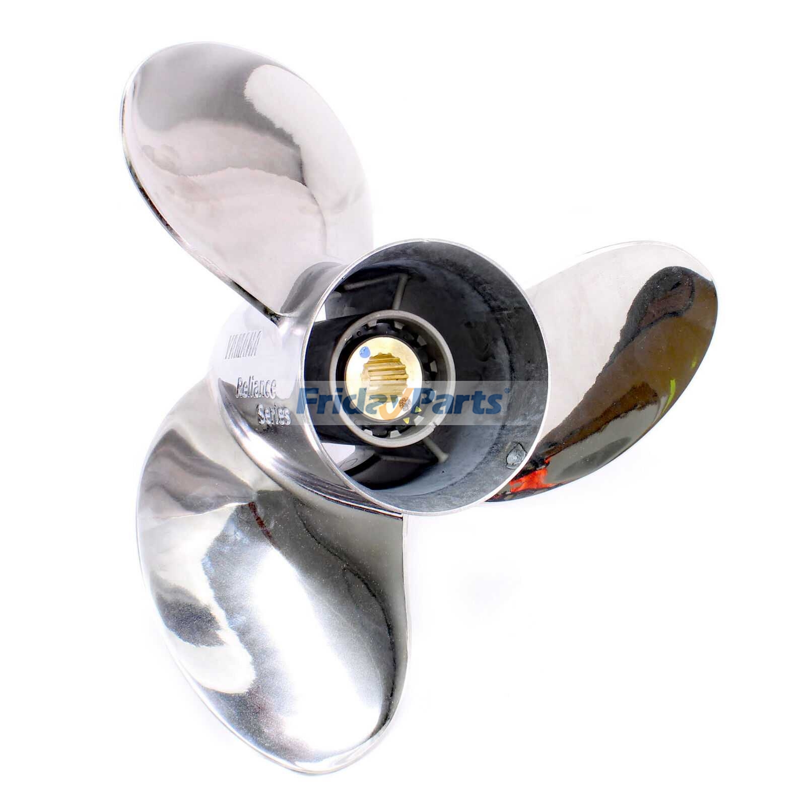 Hélice tripale en acier inoxydable 68F-45972-20-00 pour moteurs hors-bord Yamaha 150, 175, 200, 220, 225 et 250 CV