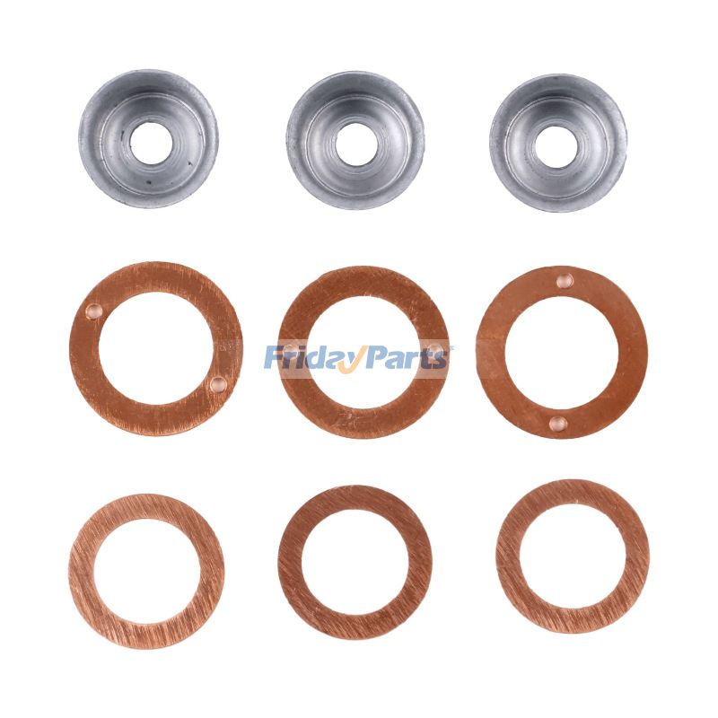 3 Cylinder Injector Seal Kit with Heat Shield  in Stock in China,USA,China Stock,Germany