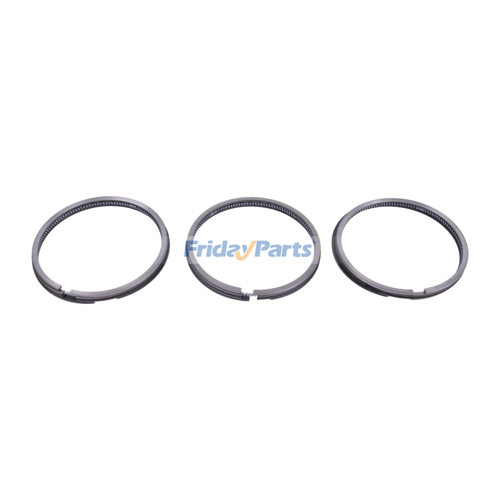 3 Cylinder STD Piston Ring Set Kit compatible with Engine